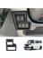Karbon Fiber Araba Ön Sol Çok Fonksiyonlu Düğme Çerçeve Paneli Trim Krom Çerçeve Etiket Suzuki Spacia 2017-2022 Için Rhd (Yurt Dışından) 5