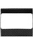 Toyota Land Cruiser Prado 2010-2018 Için Karbon Fiber Arka Ac Çıkış Hava Firar Trim Krom Çerçeve Etiket Araba Aksesuarları (Yurt Dışından) 1