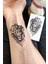 Aslan Lion Tattoo Geçici Dövme Aksesuar Şık 2