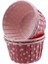 Cupcake Kalıbı Büyük Boy 62X40 mm - 100'LÜ Puantiyeli Pembe 2