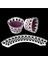 Cupcake Kenar Danteli - Dantelli Kalp Beyaz - 10'lu 3