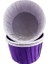 Depposıte Cupcake Kalıbı Büyük Boy Düz Renk 62*40 mm - 100 Adet Mor 3