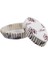 Cupcake Kalıbı Pet Kapsül Oval Sarmaşık Desenli Kek Kalıbı - 100'LÜ F11 2x8.5x4.6 cm 1