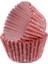 Vıp Cupcake Kalıbı Pet Kapsül Kek KALIBI48X34 mm - 100 Adet Kar Desenli Pembe 1