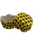 Cupcake Kalıbı Pet Kapsül Dalgalı Sarı Emoji Kek Kalıbı 65X38 mm - 100'LÜ 3