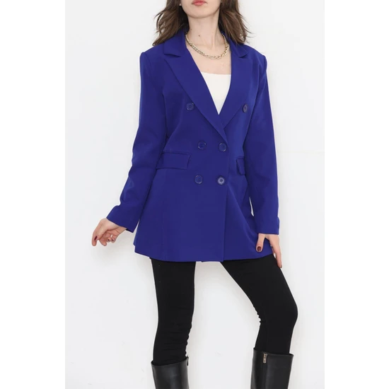 Modaymış Blazer Ceket Saks - 15528.791.