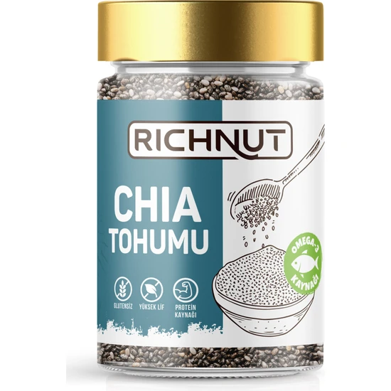 Richnut Chia Tohumu Glütensiz 210 gr
