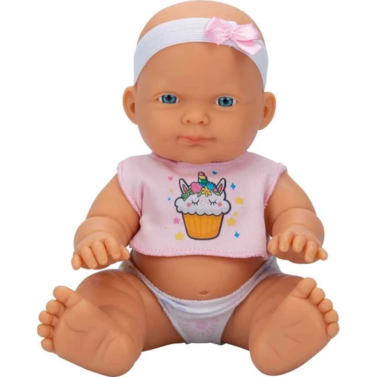 Dollz'n More Ada Bebek 23 cm 20030 - Pembe Fiyonk Pembe Bluz