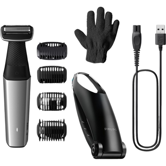 Philips BG5021/16 Vücut Bakım 5000 Serisi Duşa Uygun & Hassas Bölge ve Vücut Tıraş Makinesi