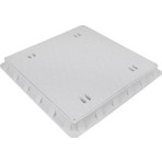 Luxwares 70x70 Plastik Rögar Çerçeve ve Kapağı 20 kN Yük Kapasitesi ile Dayanıklı Kullanım