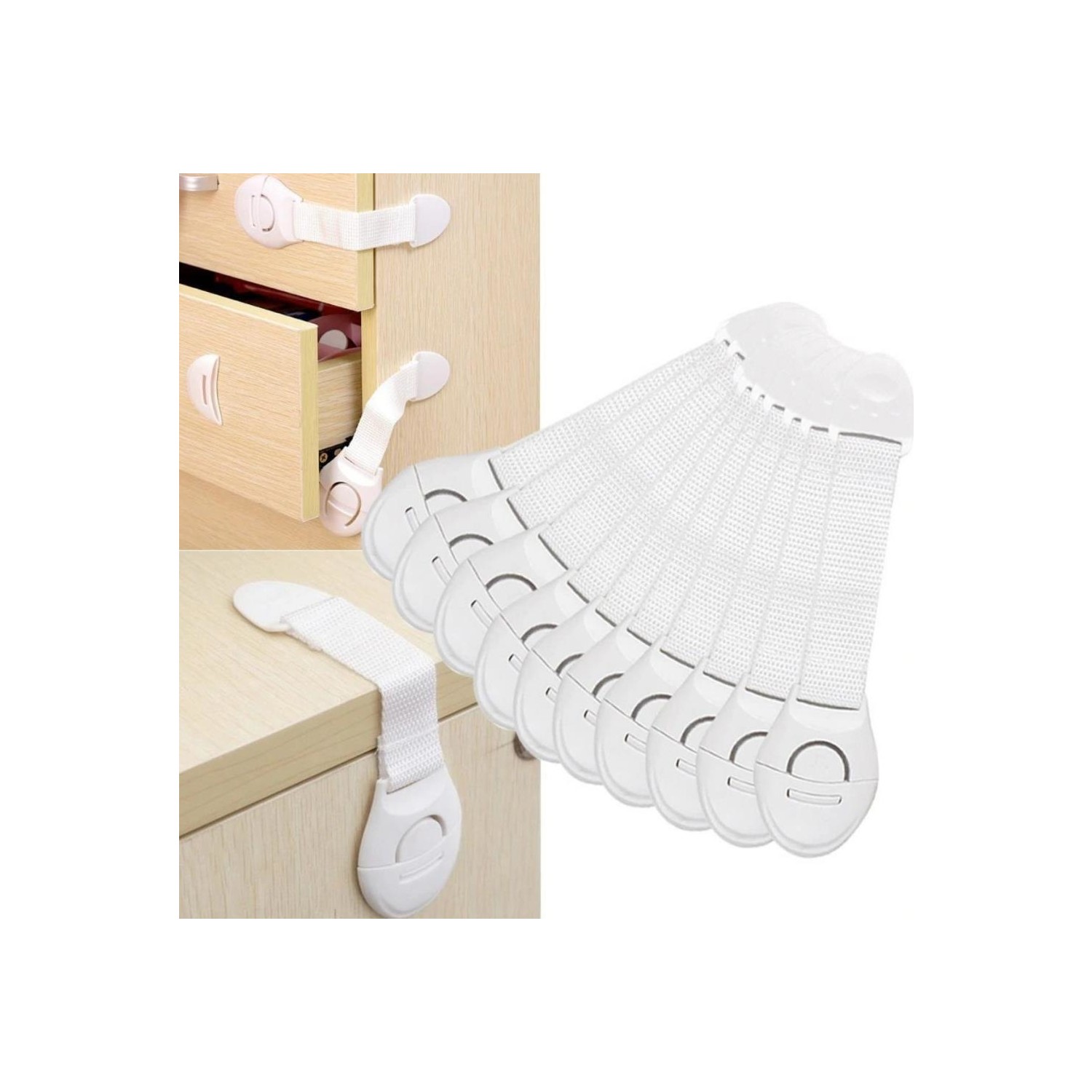 Havana 20 Adet Bebek Çocuk Güvenlik Dolap ve Çekmece Havana 20 Adet Bebek Çocuk Güvenlik Dolap ve Çekmece