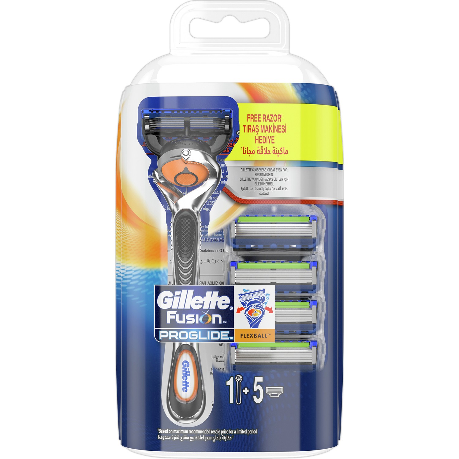 Groenteboer Verslaafde begaan Gillette Fusion ProGlide Tıraş Makinesi + 5 Tıraş Bıçağı Fiyatı