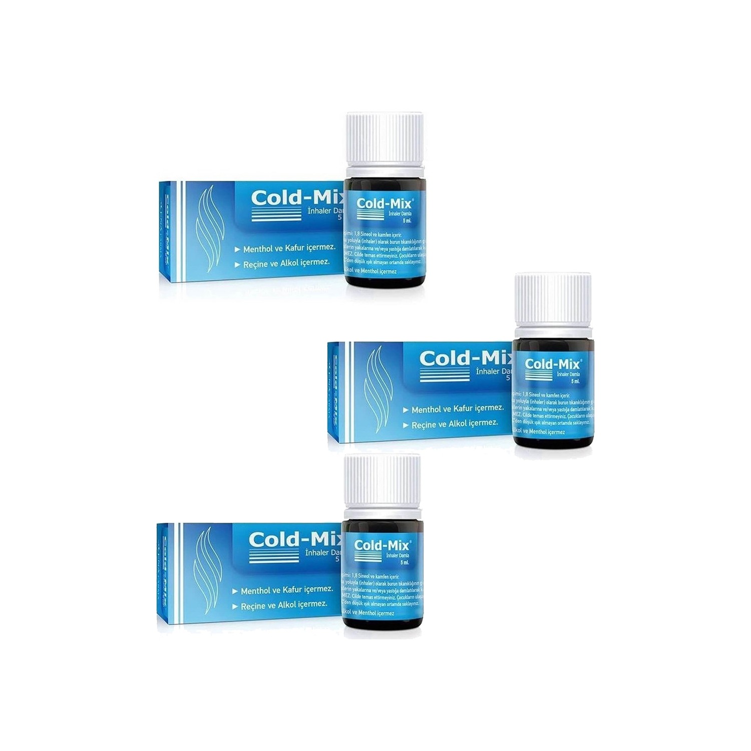 ColdMix Inhaler 5 ml Damla x 3 Adet Fiyatı Taksit