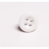 Anka Polyester Düğme Beyaz Gömlek Düğmesi 10 mm 50'li