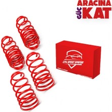 Blueoto Vw Golf 3 ( 1991-1998 ) 35 mm  Spor Helezon Yay Ctk Spor Springs 4 Lü Set 5 Yıl Garantili Blueoto