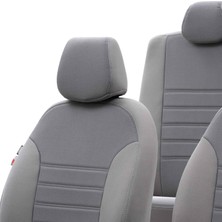 Otom Seat Toledo 2012-2017 Özel Üretim Koltuk Kılıfı Original Design Gri