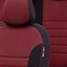 Otom Seat Altea Xl 2004-2015 Özel Üretim Koltuk Kılıfı Original Design Bordo - Siyah