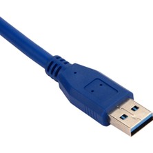 USB 3.0 Erkek Erkek Kısa USB Kablo 30 cm