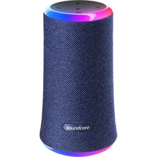 Anker Soundcore Flare II 20W Kablosuz Bluetooth Hoparlör - 360° Ses - Mavi - A3165 (Anker Türkiye Garantili)