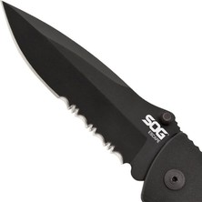 Sog Ff-25 Escape Tırtıklı Çakı - Siyah