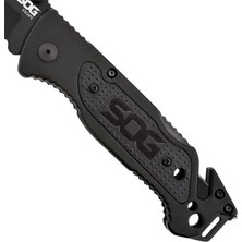 Sog Ff-25 Escape Tırtıklı Çakı - Siyah