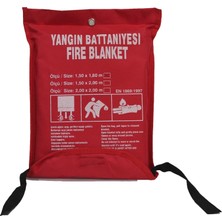 Fire Blanket Yangın Battaniyesi 150 x 180 cm