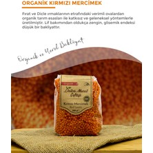 Datça Murat Çiftliği Organik Kırmızı Mercimek - 500 gr - 3 'lü