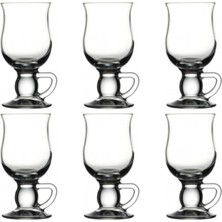 Paşabahçe 44159 Irısh Coffe Latte Bardağı Kulplu Bardak 6 Adet