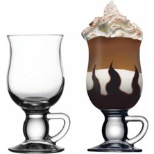Paşabahçe 44159 Irısh Coffe Latte Bardağı Kulplu Bardak 6 Adet