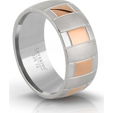 Lovering LVR325B Kadın Çelik Yüzük