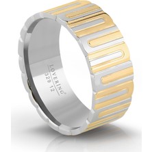 Lovering LVR329B Kadın Çelik Yüzük