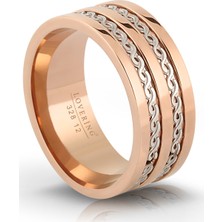 Lovering LVR336E Erkek Çelik Yüzük