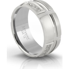 Lovering LVR345B Kadın Çelik Yüzük