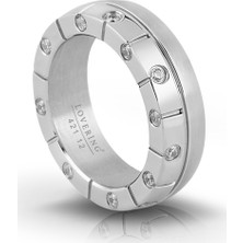 Lovering LVR421B Kadın Çelik Yüzük