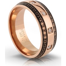 Lovering LVR422B Kadın Çelik Yüzük