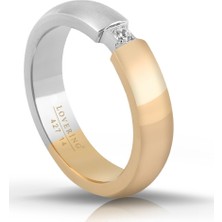 Lovering LVR427B Kadın Çelik Yüzük