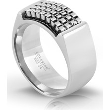 Lovering LVR500E Erkek Çelik Yüzük