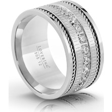 Lovering LVR505B Kadın Çelik Yüzük