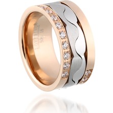Lovering LVR506B Kadın Çelik Yüzük