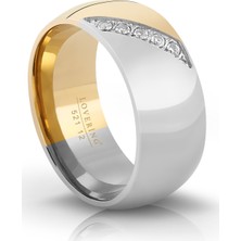 Lovering LVR521B Kadın Çelik Yüzük