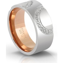 Lovering LVR525B Kadın Çelik Yüzük