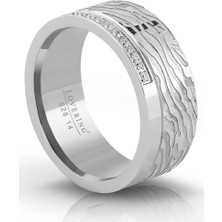 Lovering LVR528B Kadın Çelik Yüzük