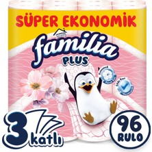 Familia Plus Parfümlü Tuvalet Kağıdı 96 Rulo