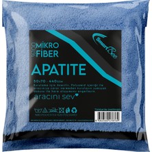 Smartbee Apatite Mikrofiber Oto Kurulama Havlusu 50X70 440GSM - Mavi