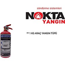 Nokta Yangın 1 kg Tozlu Yangın Tüpü