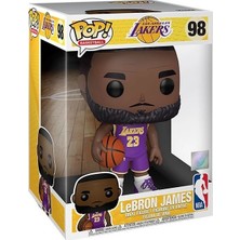 Funko Pop Deluxe Figür - Nba Lakers 10 Lebron James Purple Jersey