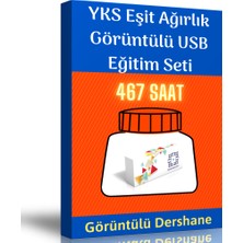 Enine Boyuna Eğitim 2025 YKS Eşit Ağırlık Görüntülü USB Eğitim Seti