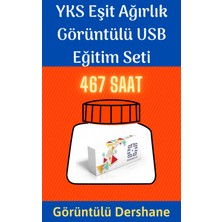 Enine Boyuna Eğitim 2025 YKS Eşit Ağırlık Görüntülü USB Eğitim Seti