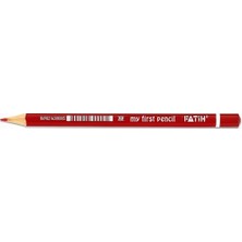 Fatih Jumbo Üçgen Ilk Kalemim Kırmızı 3'lü