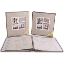 Prs 20 Yaprak 40 Sayfa Kutulu Koton Desenli Fotoğraf Albümü 16W20315
